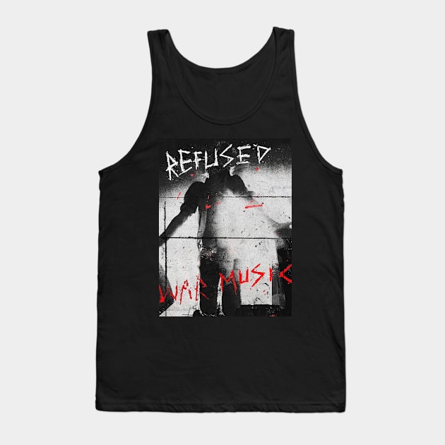 REFUSED BAND Tank Top by Kurasaki